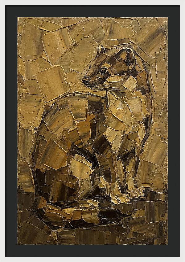 Weasel In Earthy Tones