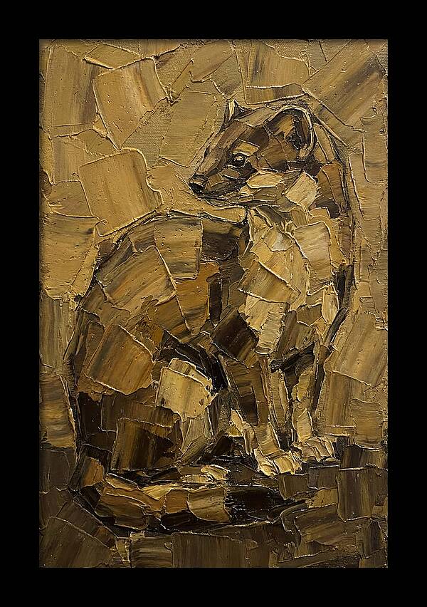 Weasel In Earthy Tones