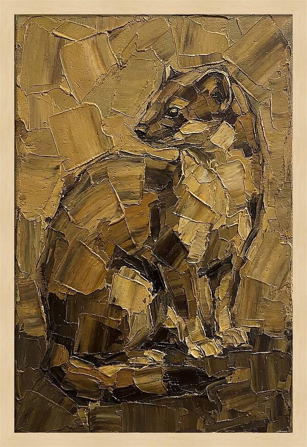 Weasel In Earthy Tones