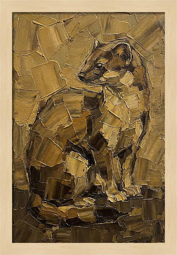 Weasel In Earthy Tones