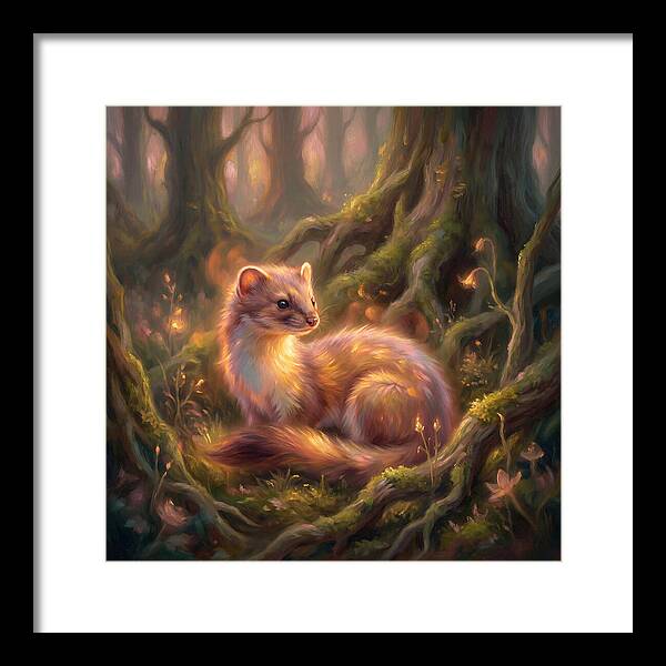 Weasel In Enchanted Forest