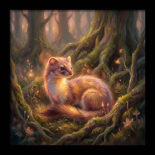 Weasel In Enchanted Forest
