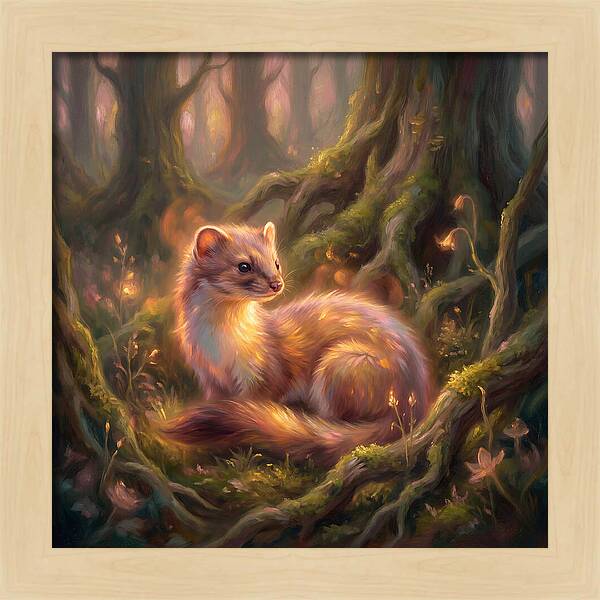 Weasel In Enchanted Forest