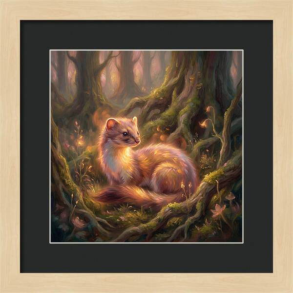 Weasel In Enchanted Forest