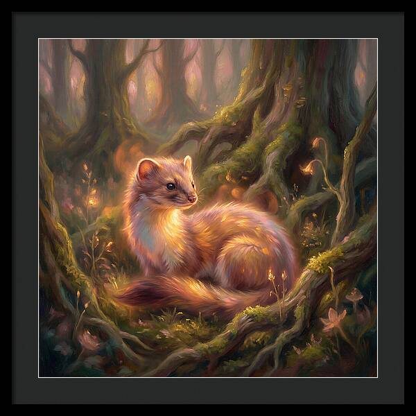 Weasel In Enchanted Forest