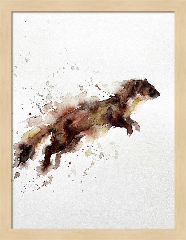 Weasel In Motion