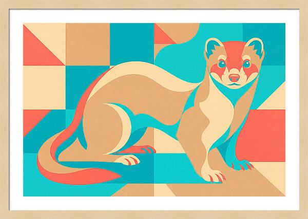 Weasel In Vibrant Geometry