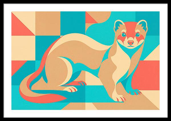 Weasel In Vibrant Geometry