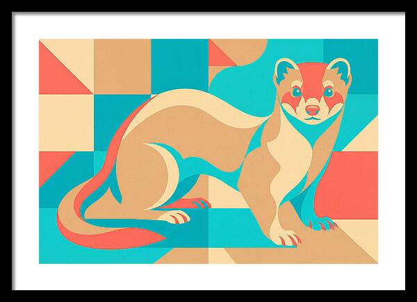 Weasel In Vibrant Geometry
