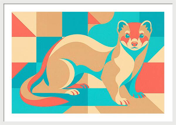 Weasel In Vibrant Geometry