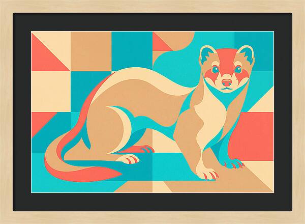 Weasel In Vibrant Geometry