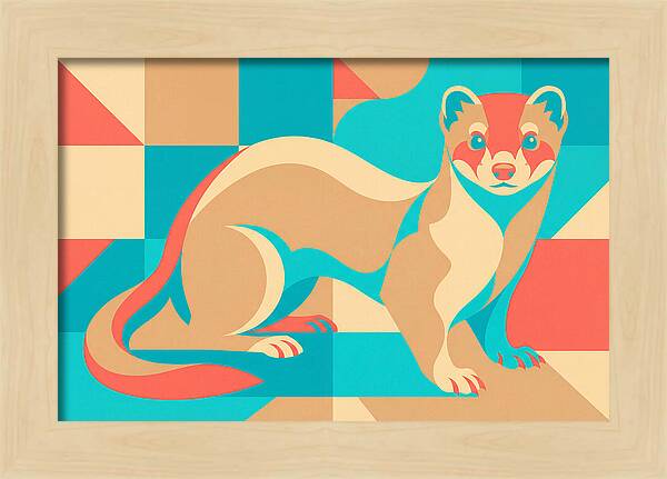 Weasel In Vibrant Geometry