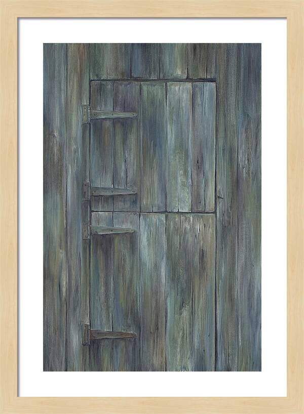 Weathered Barn Door