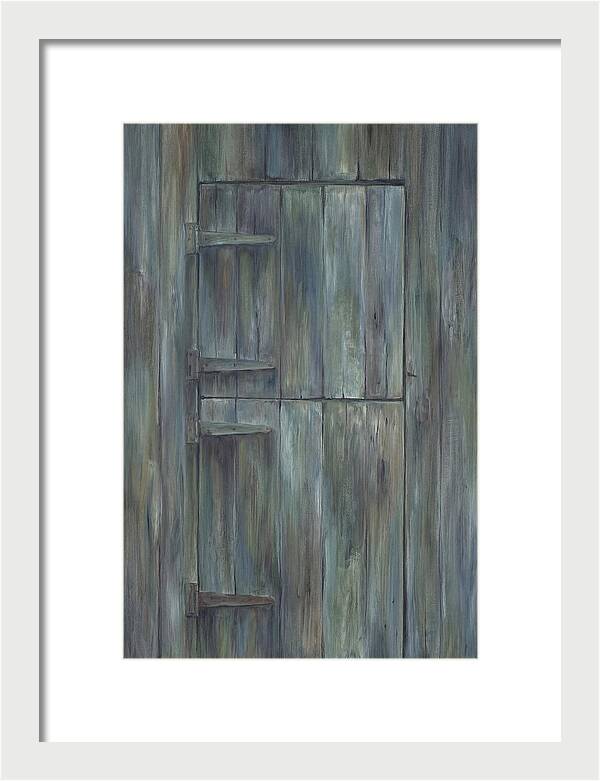 Weathered Barn Door