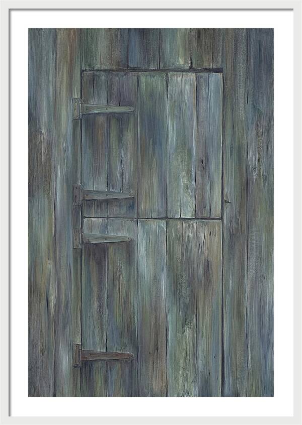 Weathered Barn Door