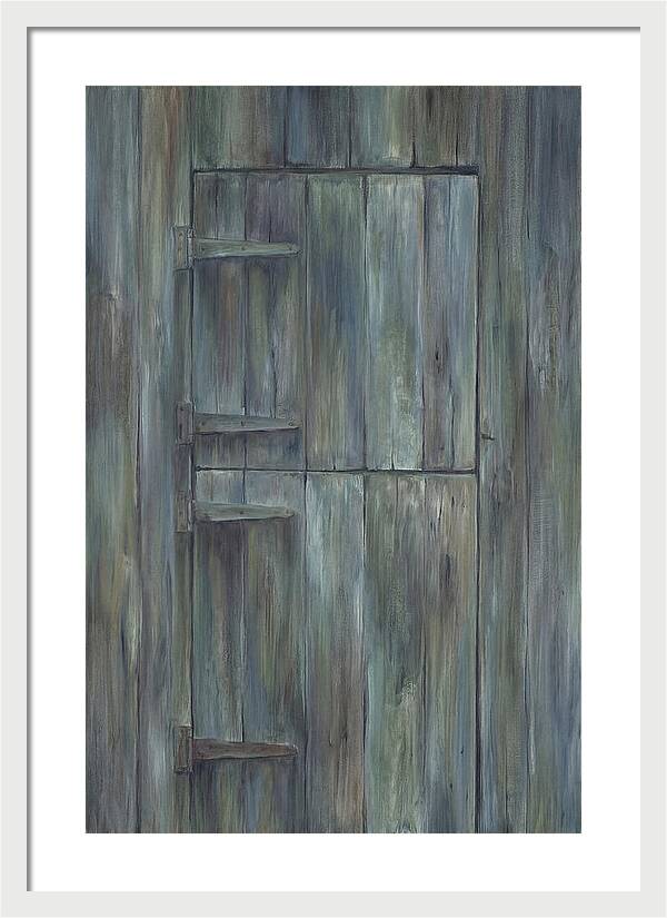 Weathered Barn Door