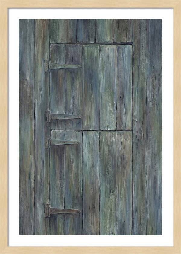 Weathered Barn Door