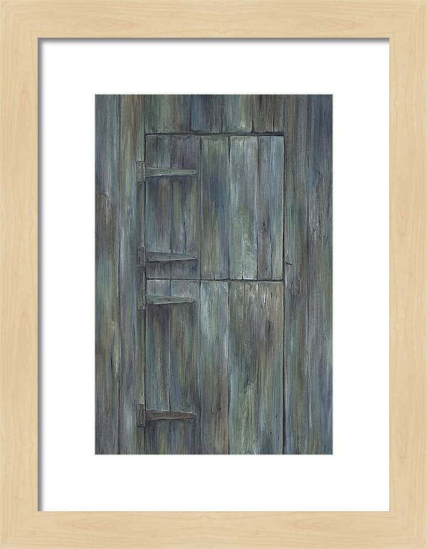 Weathered Barn Door
