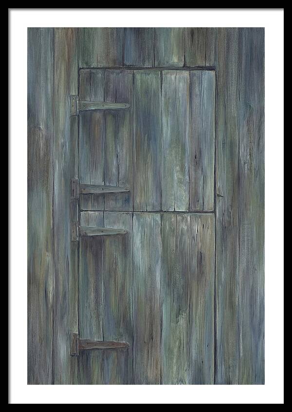Weathered Barn Door