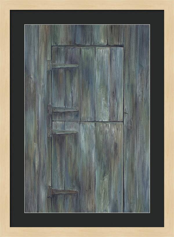 Weathered Barn Door