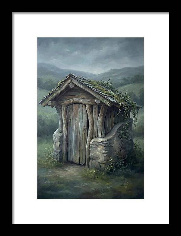Weathered Charm Of A Coop