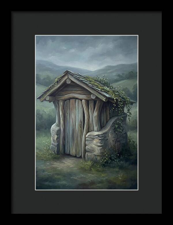 Weathered Charm Of A Coop