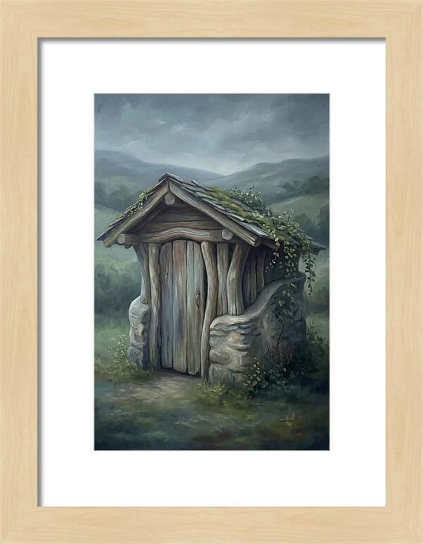 Weathered Charm Of A Coop