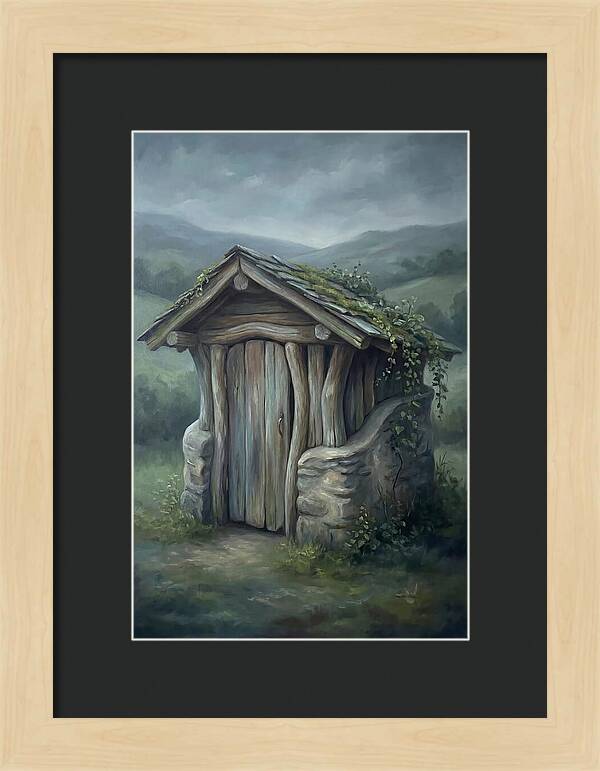 Weathered Charm Of A Coop