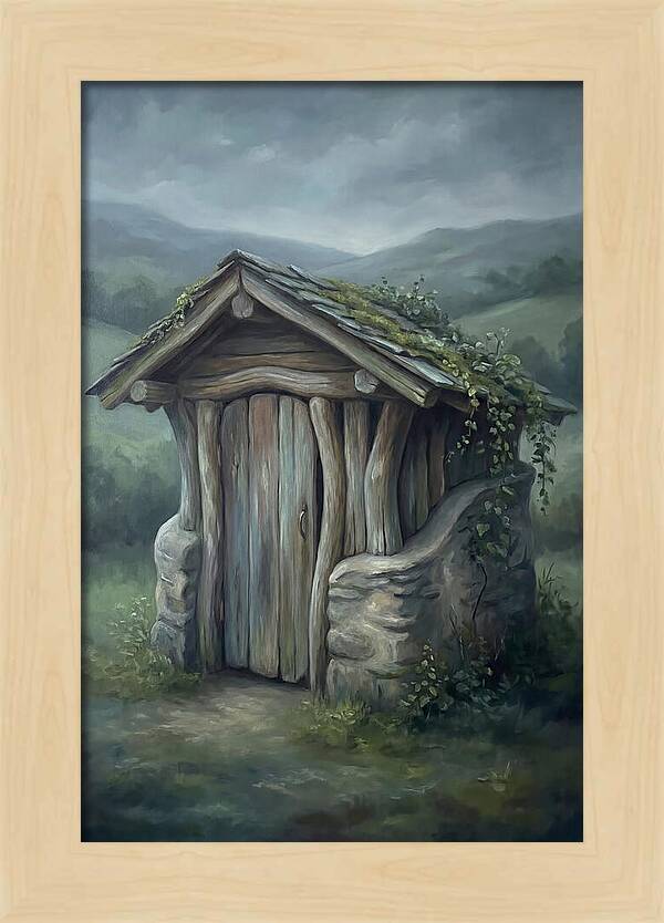 Weathered Charm Of A Coop