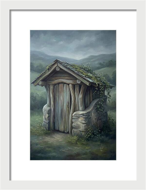 Weathered Charm Of A Coop