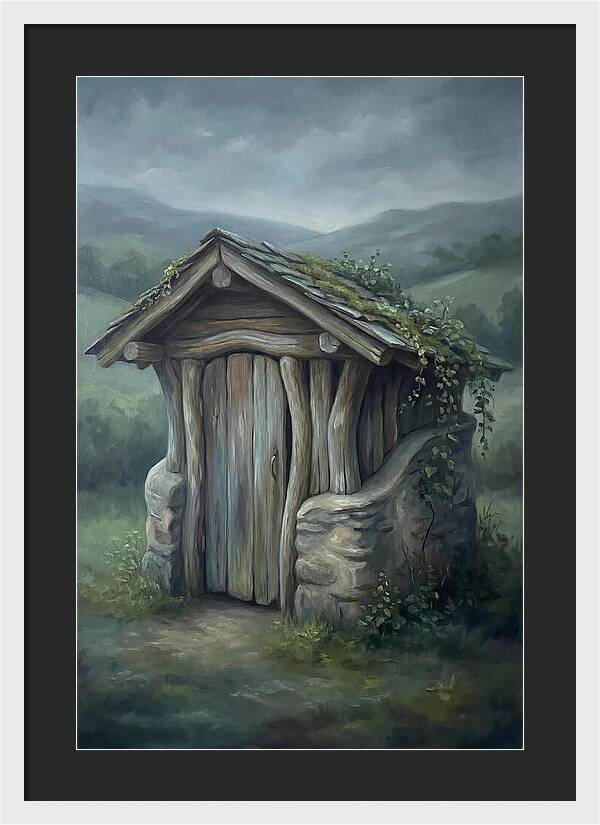 Weathered Charm Of A Coop