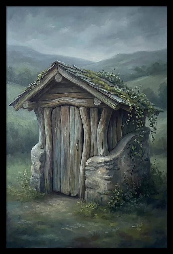 Weathered Charm Of A Coop