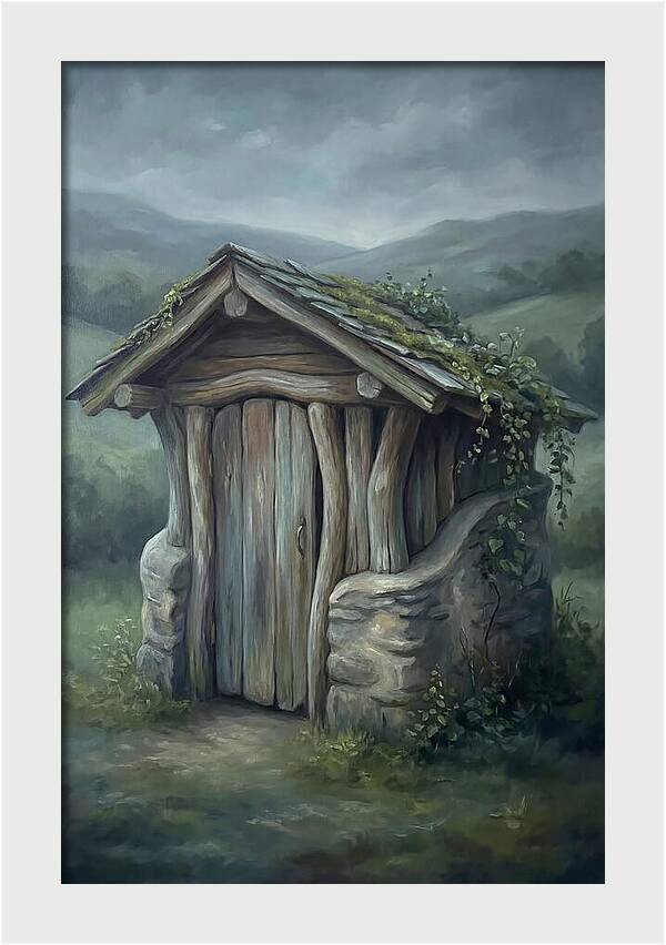 Weathered Charm Of A Coop