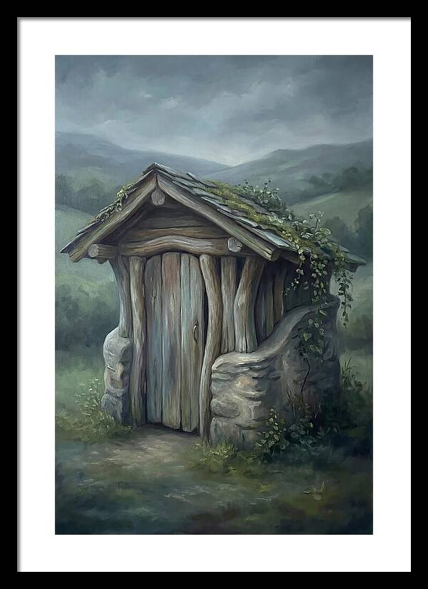 Weathered Charm Of A Coop
