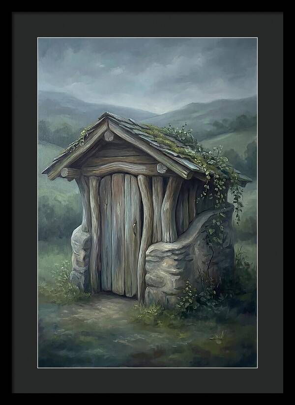 Weathered Charm Of A Coop