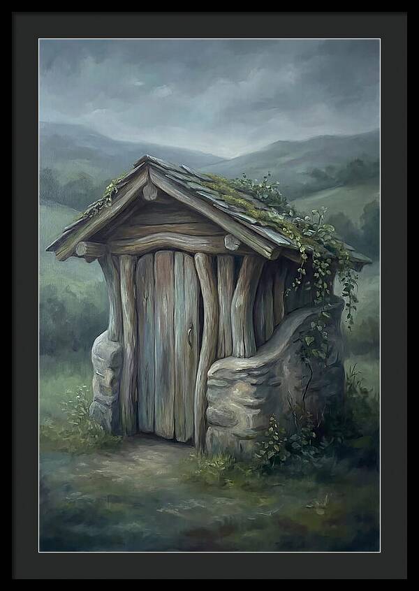 Weathered Charm Of A Coop