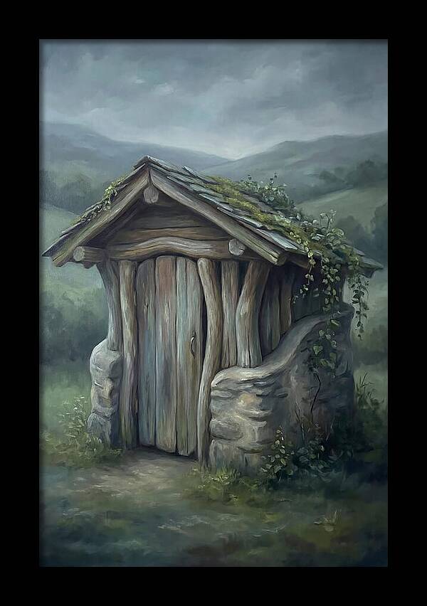 Weathered Charm Of A Coop