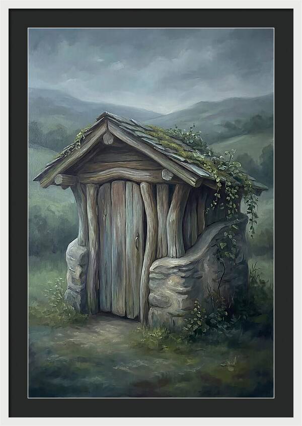 Weathered Charm Of A Coop