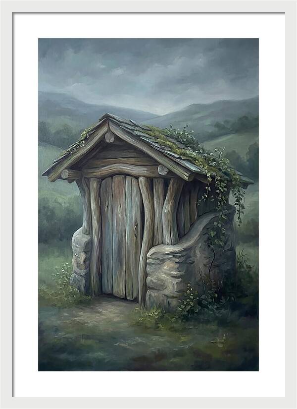 Weathered Charm Of A Coop