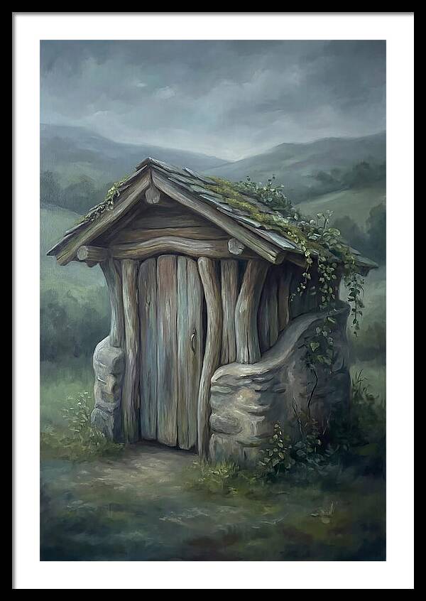 Weathered Charm Of A Coop