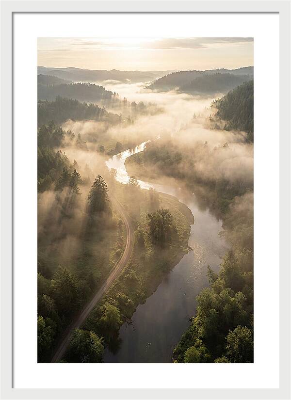 Weathered Serenity Over The River
