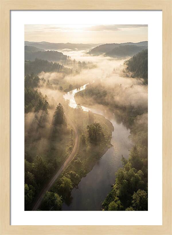 Weathered Serenity Over The River