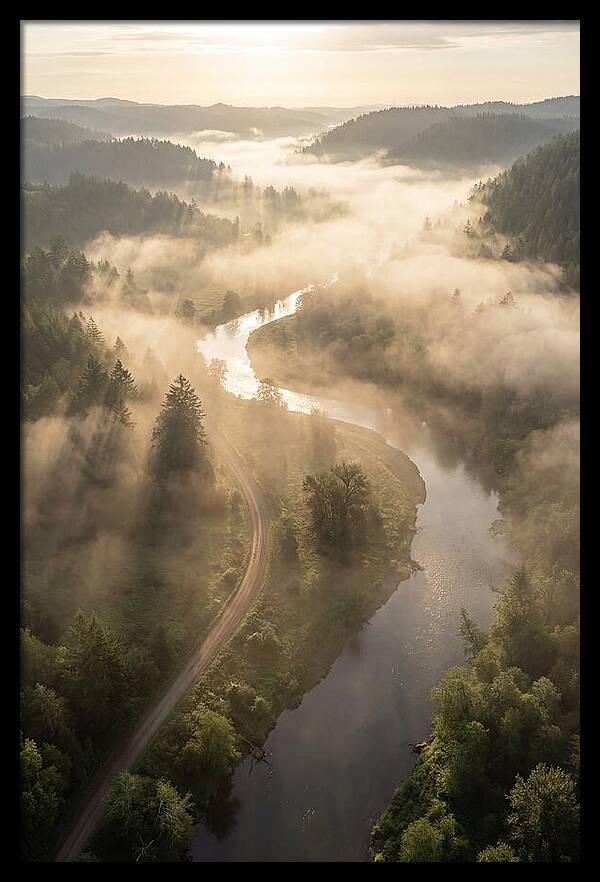 Weathered Serenity Over The River