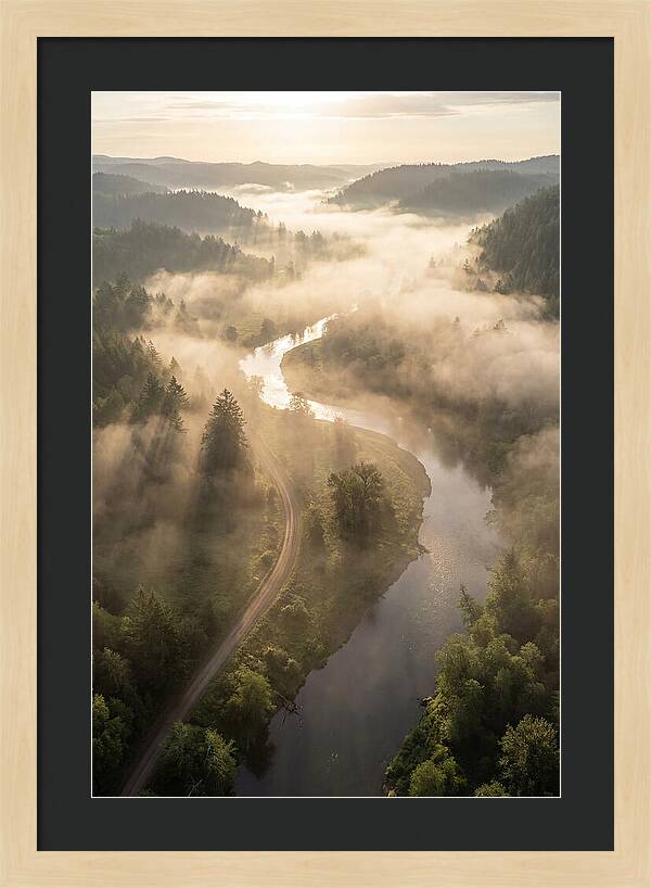 Weathered Serenity Over The River