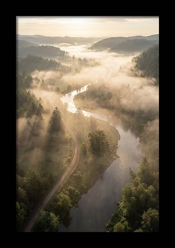 Weathered Serenity Over The River