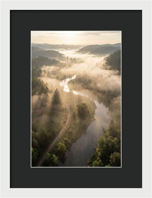 Weathered Serenity Over The River