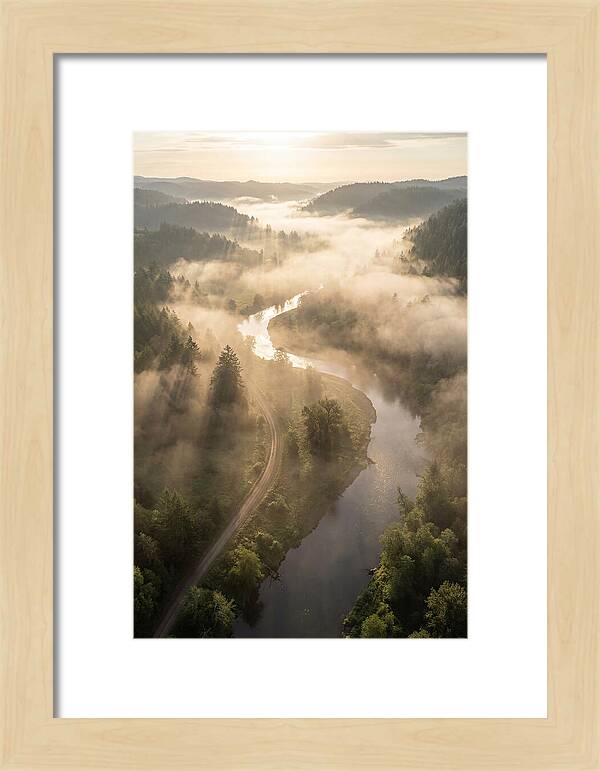 Weathered Serenity Over The River