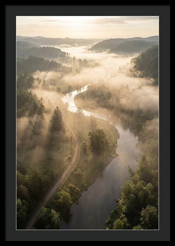 Weathered Serenity Over The River