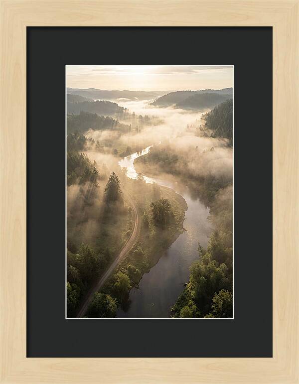 Weathered Serenity Over The River