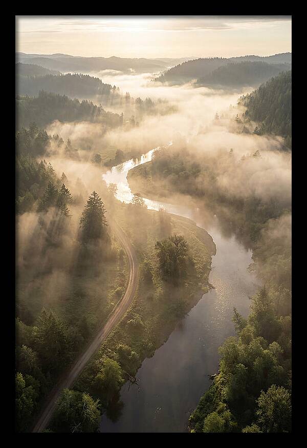 Weathered Serenity Over The River